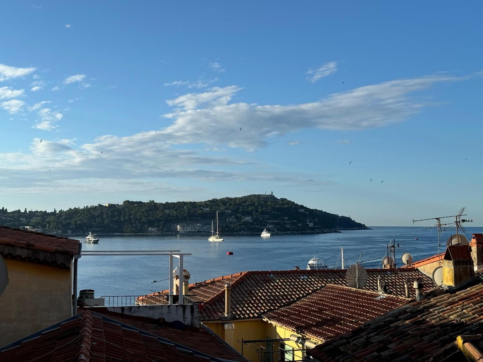 The Seaside Serenity - Calm & Charming Bay View Flat - Heart Of Villefranche Dış mekan fotoğraf
