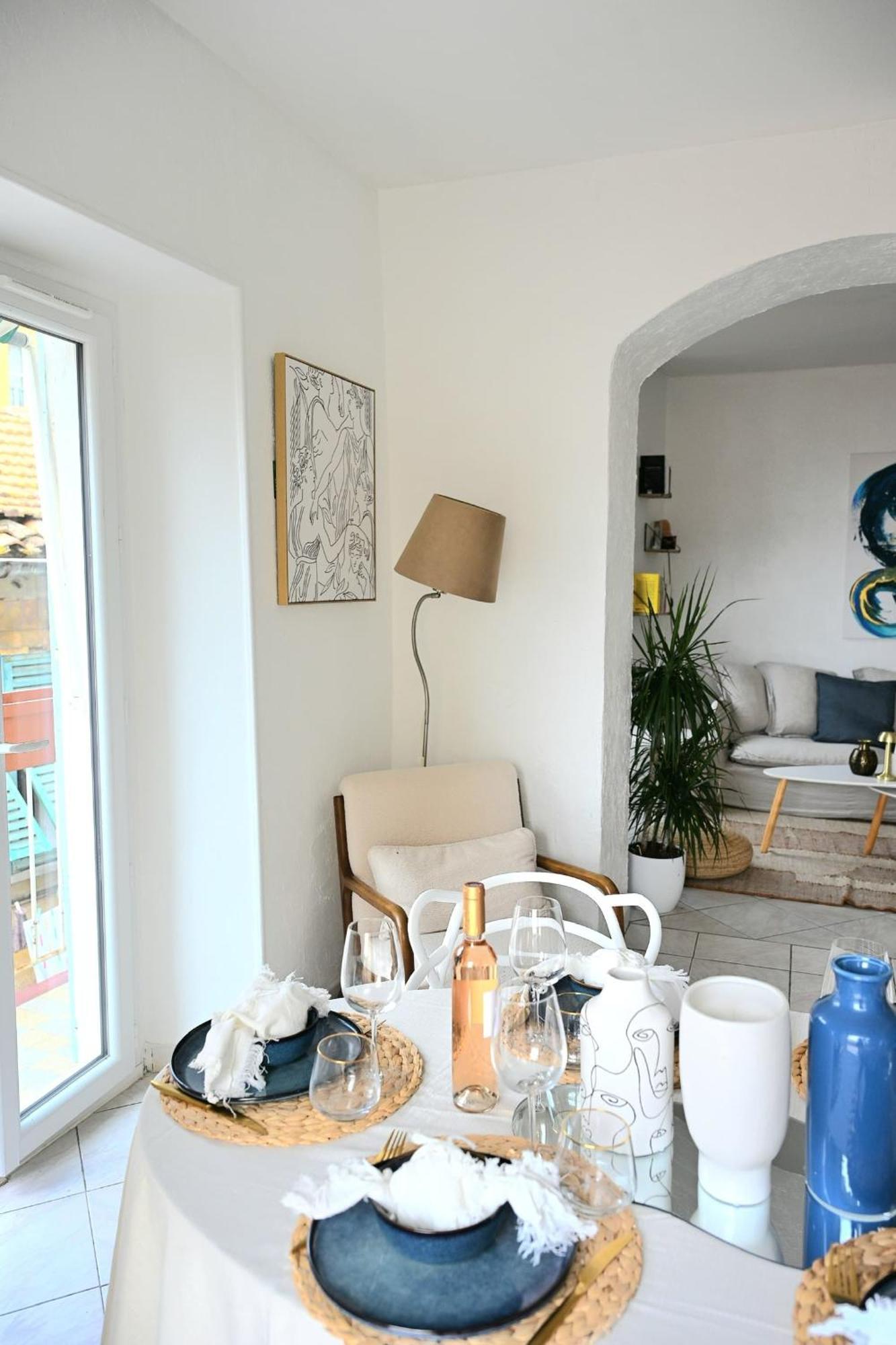 The Seaside Serenity - Calm & Charming Bay View Flat - Heart Of Villefranche Dış mekan fotoğraf