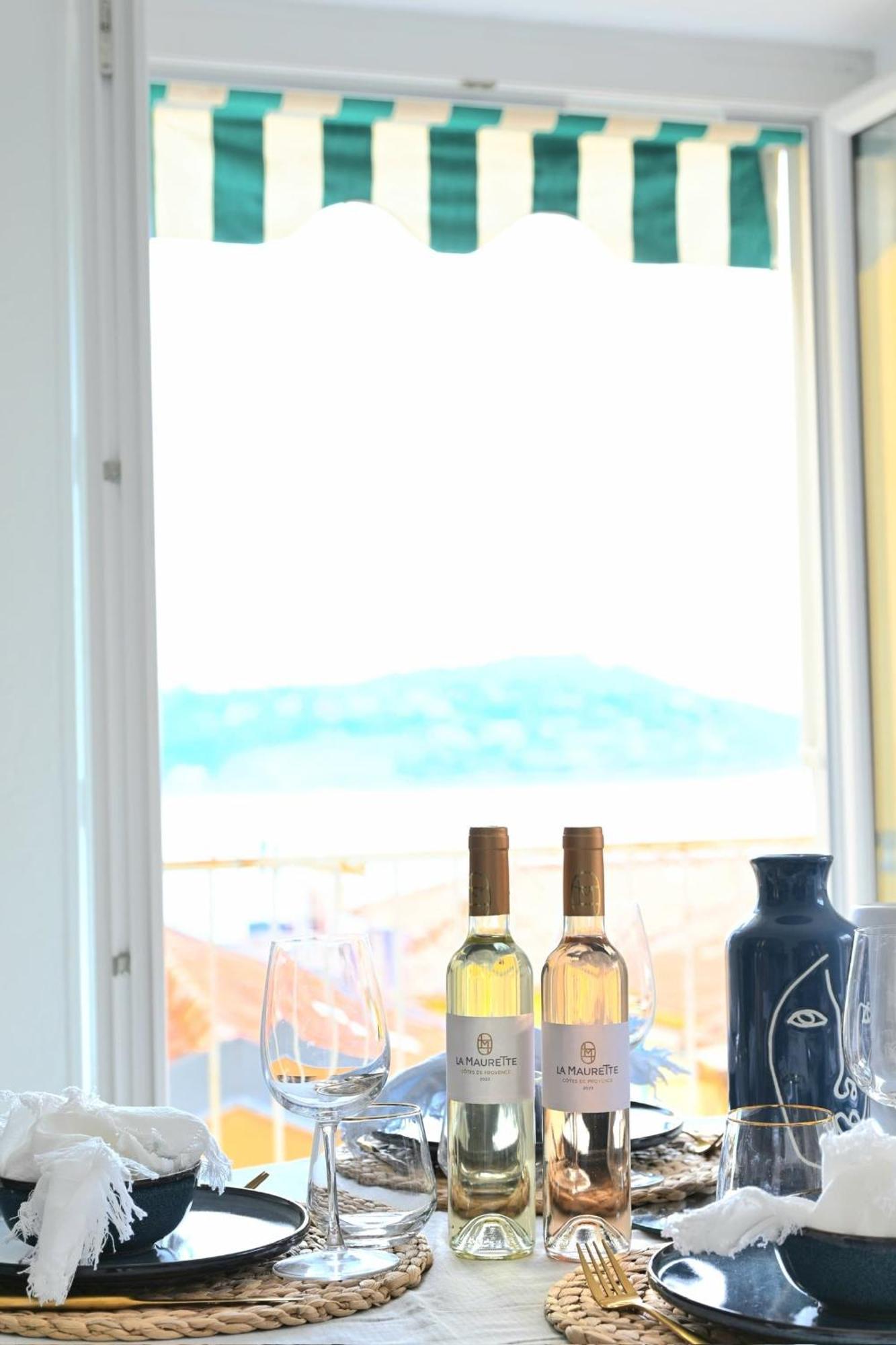 The Seaside Serenity - Calm & Charming Bay View Flat - Heart Of Villefranche Dış mekan fotoğraf